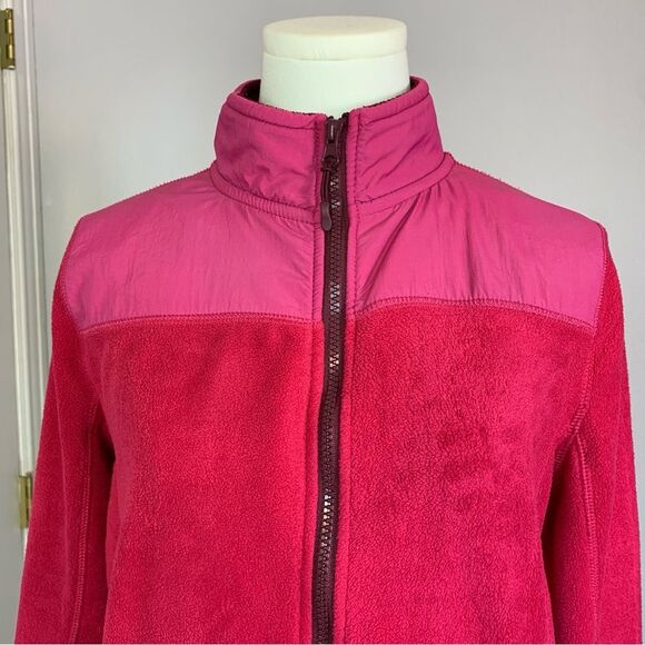 Prince & Fox Full Zip Fleece Jacket Pink Women's Size S - Picture 4 of 11
